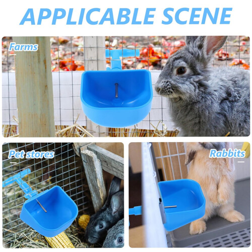 Garden Watering Misting System Bird Feeder Waterer Automatic Rabbit Drinker High Quality Clamp Mounted Durable Design Universal Cage Fit Includes Tee 1