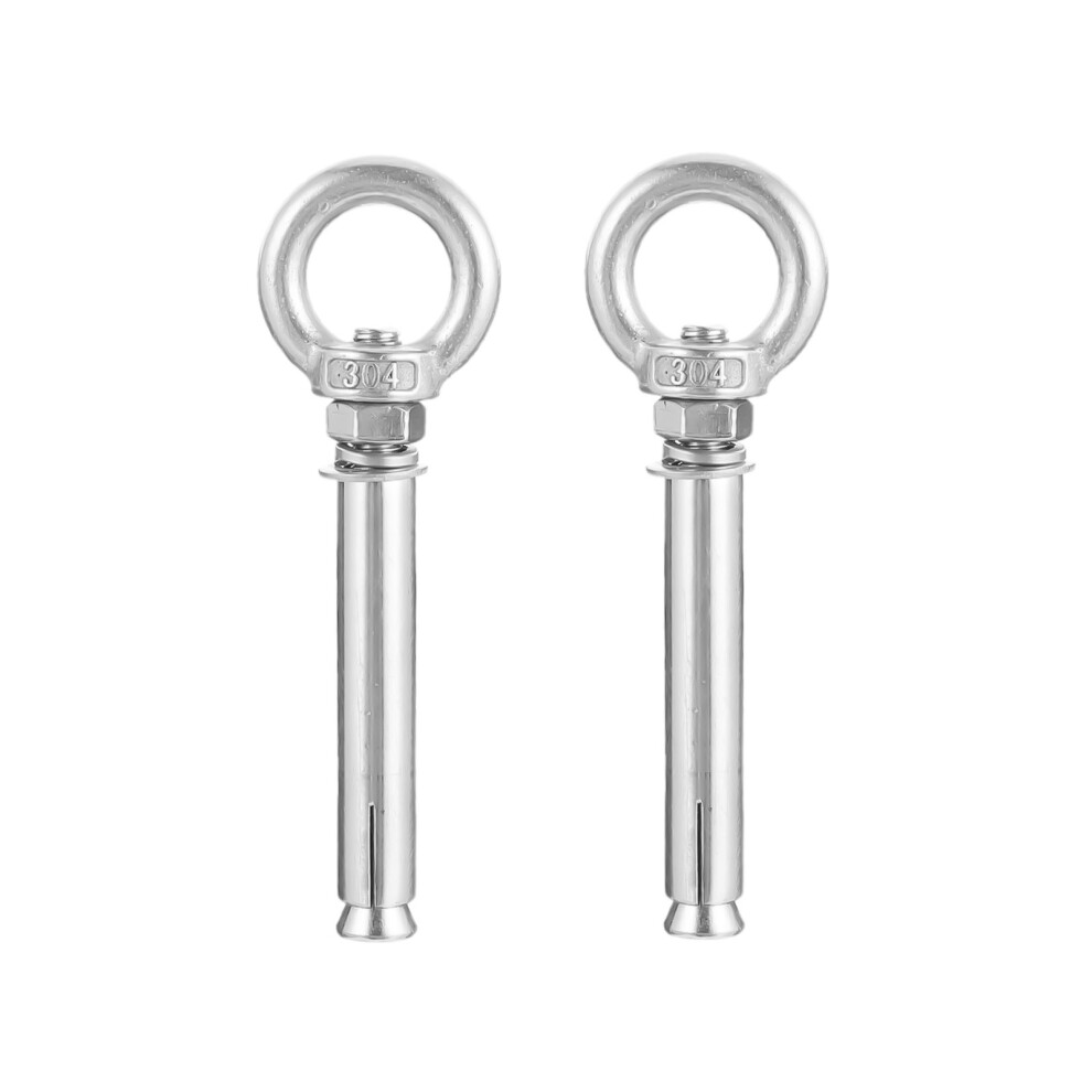 304 Stainless Steel Expansion Bolts For Anti-Corrosion Performance, Expansion Lifting Eyebolt With Closed Hook Bolts Design For Secure Rigging In 9433291567371