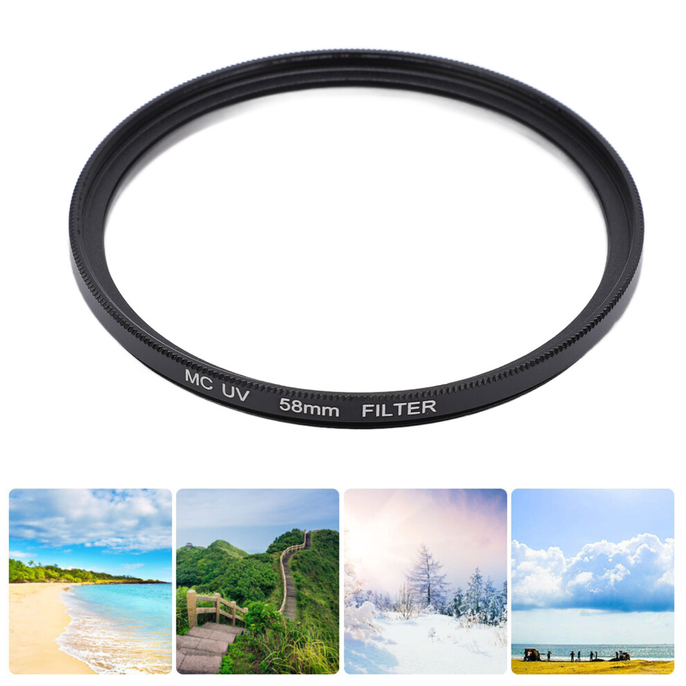 58Mm Mc Uv Protection Lens Filter Waterproof Aluminum Alloy Optical Glass 4661376639582