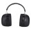 Adjustable Headband Earmuffs for Maximum Hearing Protection, Breathability with Rotatable Ear Cups - Black 1