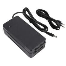 Heat Dissipation Design Lithium Battery Charger For E Scooter Short Circuit Protection Universal Ac Input High Efficiency Power Adapter With Led
