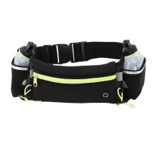 Fashionable Fitness Running Belt, Waterproof Fabric Workout Waist Pack Bag with Large Capacity, Breathable Fabric and Moisture Wicking for Hydration W