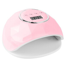 Lâmpada LED para secagem de esmalte em gel, secador de unhas profissional com alta potência de 86W e 39 chips de fonte de luz dupla, secagem