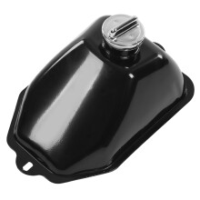 Metal Fuel Tank for 50-125cc ATV, Metal Material Leakproof Gas Tank Replacement with Cap, Good Sealing Waterproof Rustproof Wear Resistant Durable