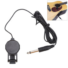 Clip-on-Tonabnehmermikrofon, Piezo-Tonabnehmer für Violine und Akustikgitarre mit verbesserter Klangqualität, professionelles Klangaufnahmegerät