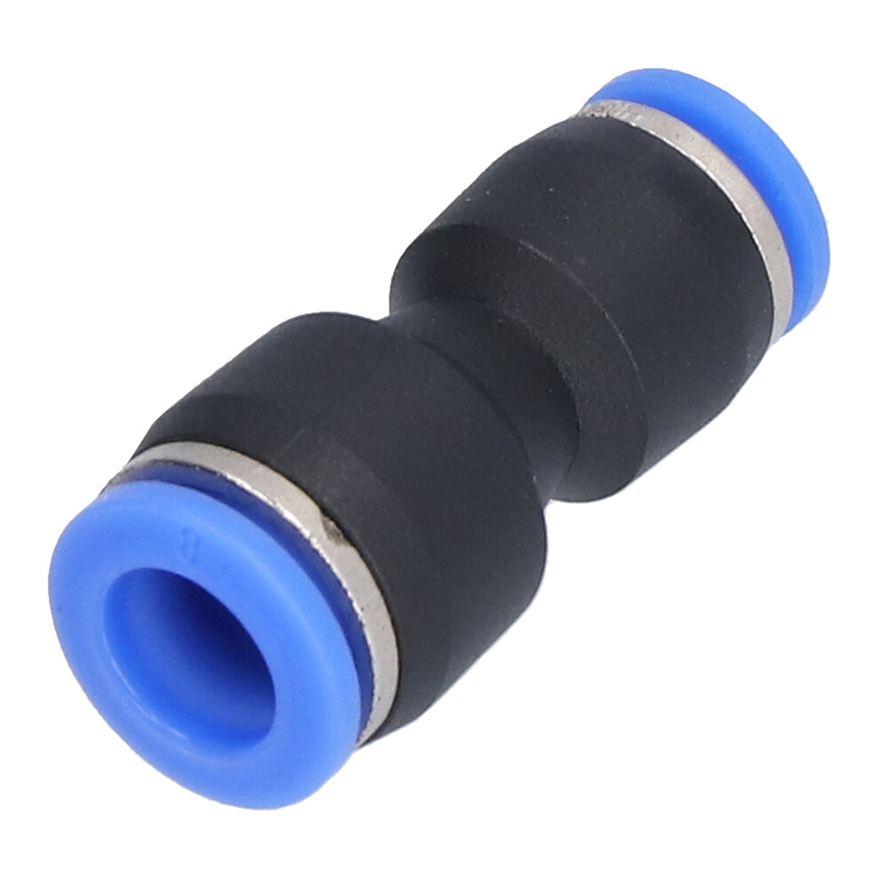 Push-To-Connect Fitting Solution, Straight Union Reducer Pneumatic Connectors With 360 Degree Rotatable Design, Quick Connect Fittings For Air Water 9358999821665