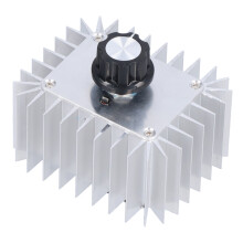 AC-spændingsregulator til motorstyring, SCR-spændingsregulator AC0-220V højeffekt elektronisk enhed med varmeafledningsskal i aluminiumlegering,