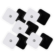 Electrotherapy Comfort Kit, Universal Tens Machine Compatibility Non-Woven Reusable Electrode Patches 20Pcs, Enhances Stimulation Comfort For Various