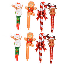 Aufblasbare Weihnachtsdekorationen, wasserdicht, leicht, klassische Weihnachtsfarben, einfach aufzublasen und zu entleeren, für Weihnachtsfeiern,