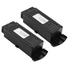 2 Stück 3,7V 3000mAh RC-Drohnenbatterien mit 3-in-1-Ladekabel