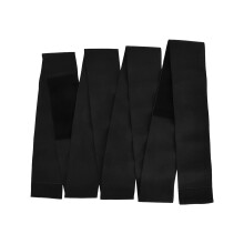 Verstellbarer schwarzer Schlankheits-Taillenbelt für Damen, 10 cm Breite, M