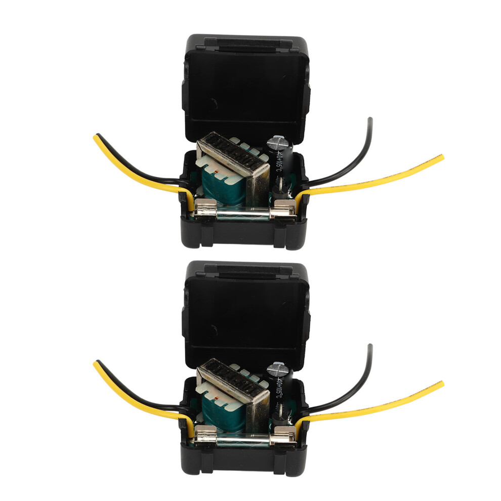 2Pcs 12V Car Power Filter Anti-Interference Noise Reduction For Stereo Amplifier 3571376648006