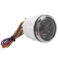 52mm Water Level Gauge 0–190Ω 7-Color Backlight Waterproof for Car Boat