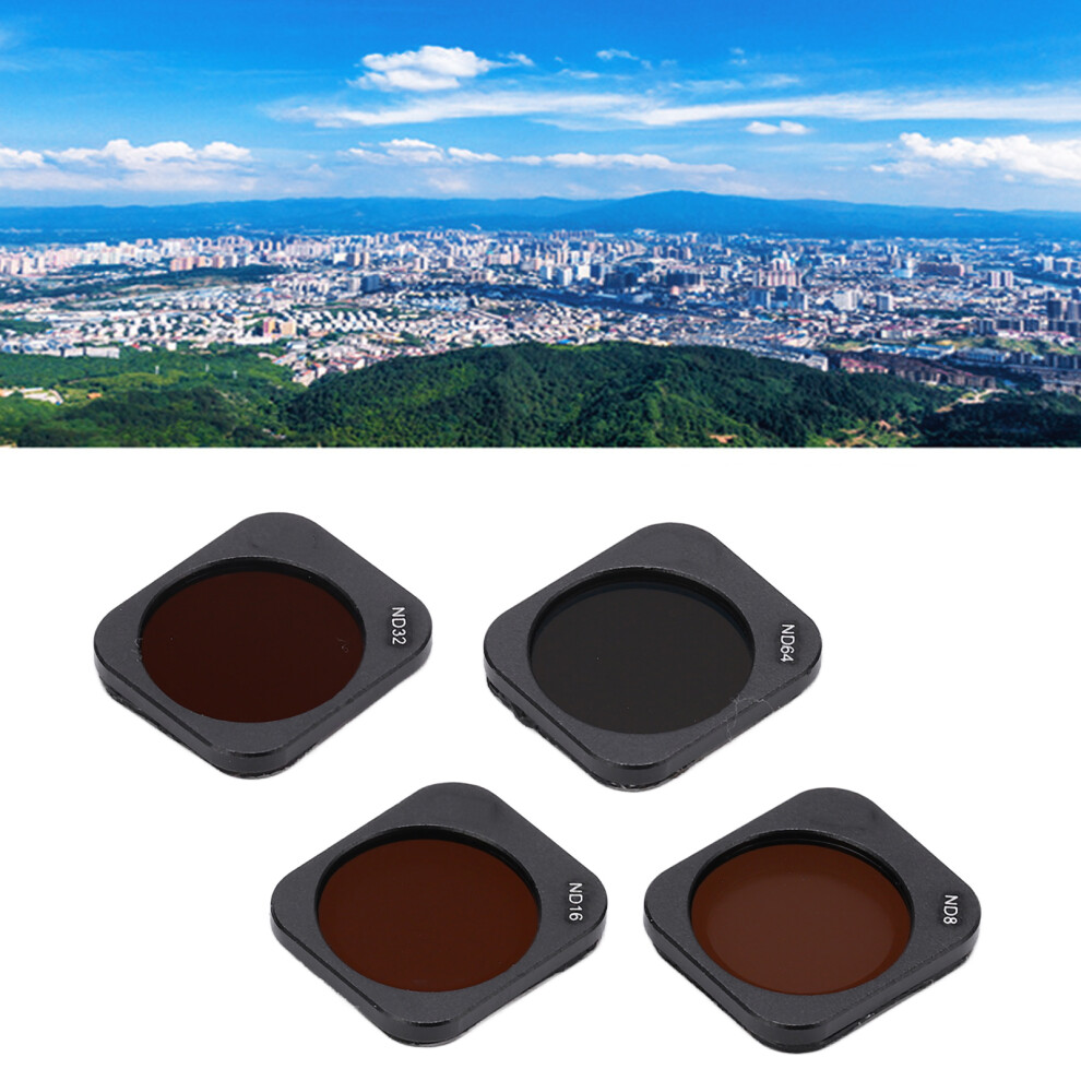 4-In-1 Lens Filter Kit Nd8 Nd16 Nd32 Nd64 For Hubsan Zino Mini Pro 7891376649114