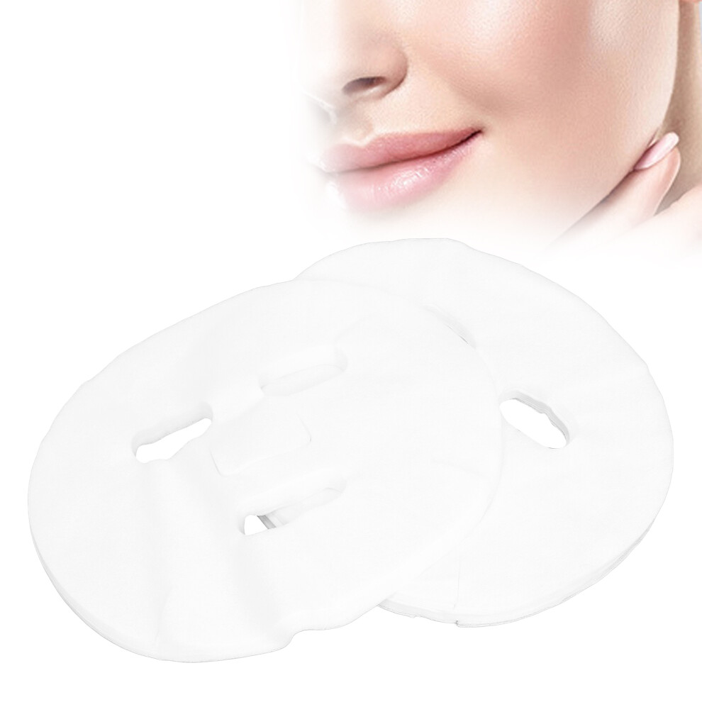 Pure Cotton Facial Mask Sheets for Wet Compress & Spa DIY 50pcs