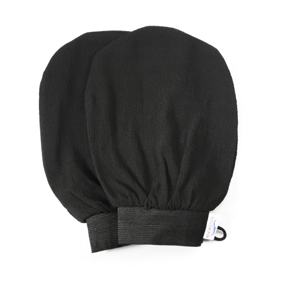 2pcs Exfoliating Gloves for Deep Body Scrubbing and Dead Skin Removal, Gentle Bathing Gloves