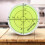 Circular Bubble Spirit Level, Bullseye Surface Level Measuring Layout Tools with Registration Markings, Round Level Bubble with Scale for Horizontal 6