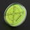 Circular Bubble Spirit Level, Bullseye Surface Level Measuring Layout Tools with Registration Markings, Round Level Bubble with Scale for Horizontal 5