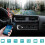 Smart Car Audio Receiver with AI Voice Control, Audio Recording Function for FM and Bluetooth Sources, USB SD Card Support and Clear LCD Display, 7