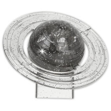 Puzal Criostail Dúshláin Intleachtúla, Puzal Criostail Dathanna Inathraithe 3D le haghaidh Maisiú Tábla Baile agus Bronntanais a Thabhairt
