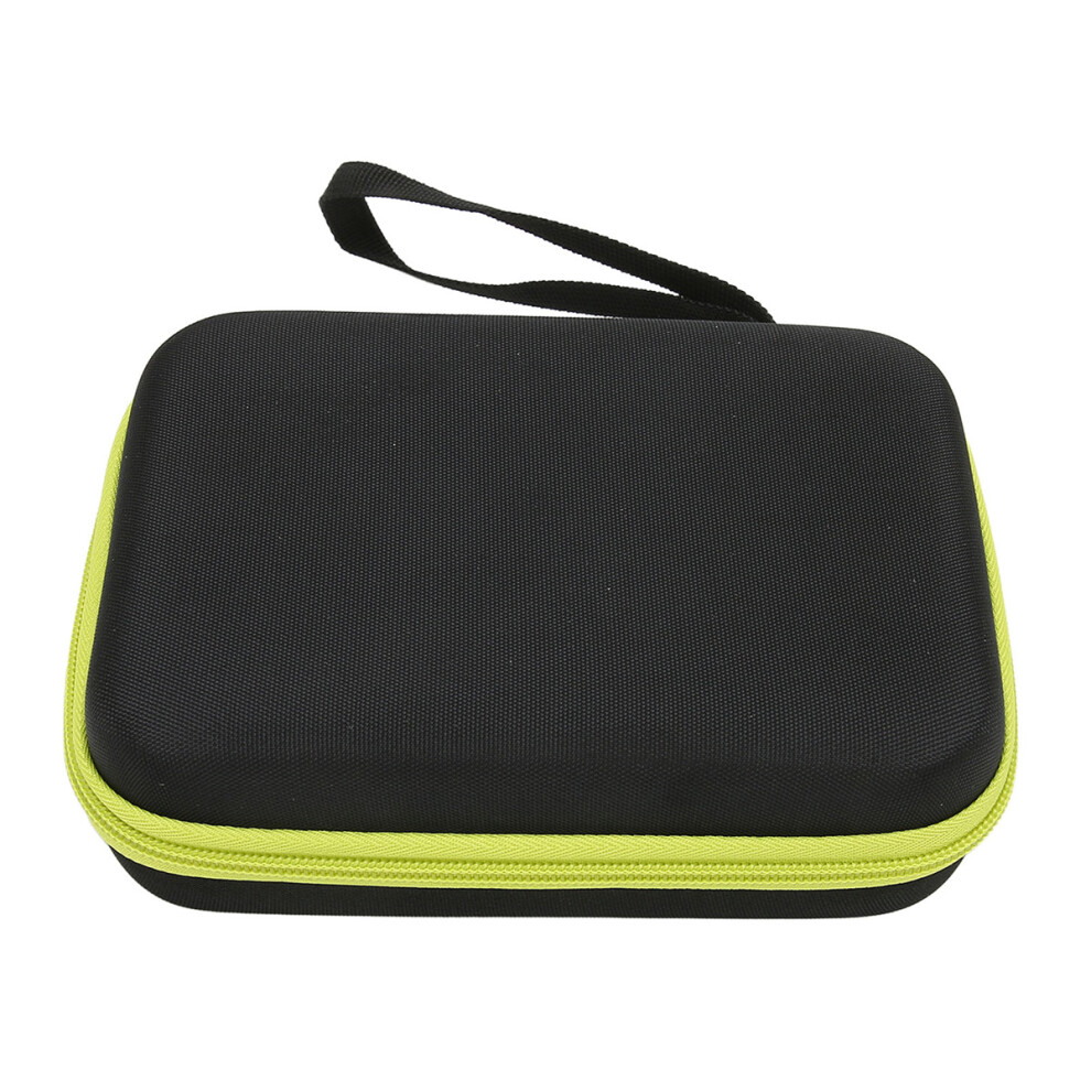 Waterproof Shaver Organizer Travel Accessories EVA Bag for OneBlade QP2590 Shockproof Storage Case with Mesh Pockets Double Zipper Closure for