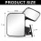 Magnetic Tractor Mirrors Universal Rearview Mirrors Strong Magnets Durable Construction Adjustable Design Zero Assembly Versatile Compatibility For 5
