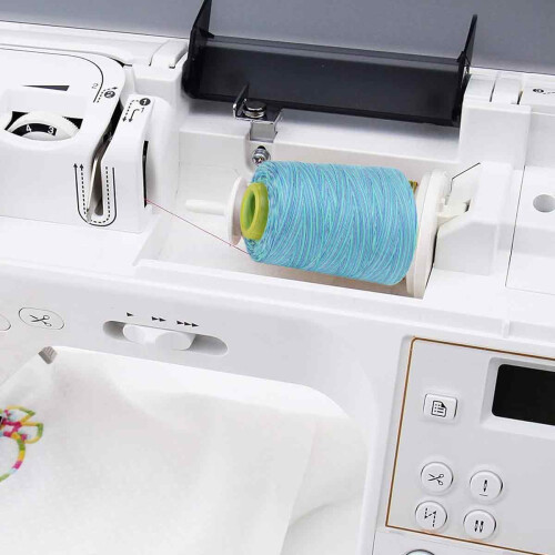 Strong Thread for Quilting, Decorative Stitching and Sewing, Polyester Thread with Low Lint, Stackable Thread Cones, High Strength, Fadeless, Widely 2