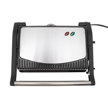 Macchina elettrica per sandwich, piastra per panini con piastra di cottura antiaderente, griglia portatile ad alta efficienza per uso interno,