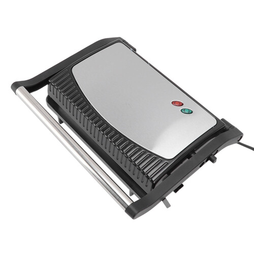 Panini Press Grill, αντικολλητική πλάκα ψησίματος, επίπεδο άνοιγμα 180 μοιρών για ευέλικτο 2