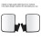 Magnetic Tractor Mirrors Universal Rearview Mirrors Strong Magnets Durable Construction Adjustable Design Zero Assembly Versatile Compatibility For 4