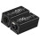 Audio Isolator 6.35mm Jack Ground Loop Eliminator Noise Filter For Audio System Black 1