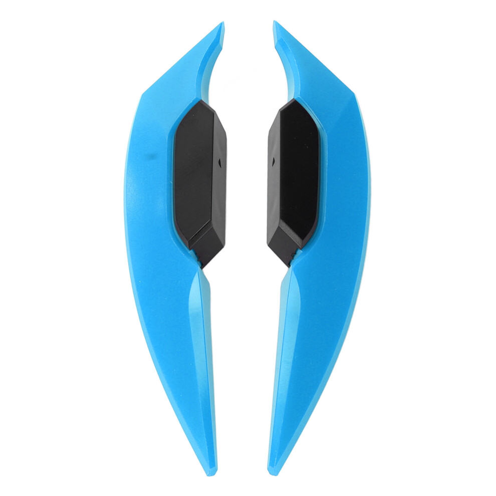 Pair Motorcycle Winglets Aerodynamic Wing Universal For Bike Atv Utv Light/Blue 5091376653322