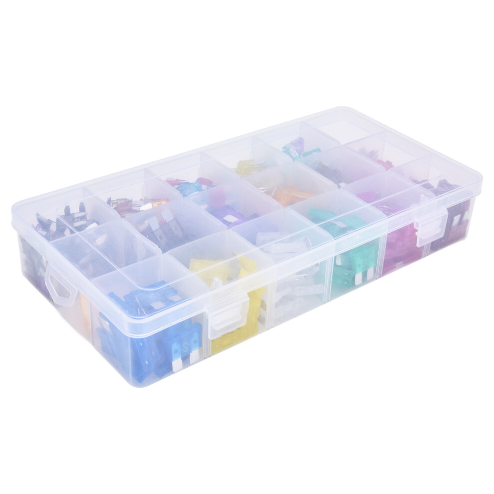 Car Fuse Assortment Kit 485Pcs 2Aâ40A Blade Fuses In Lockable Case 8761376653390
