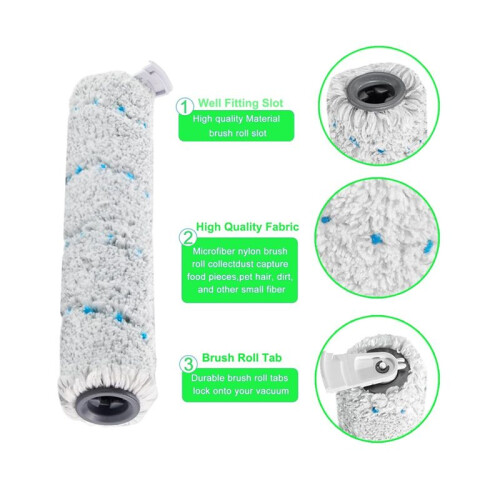 2 Pack Replacement 2787 Multi Surface Brush Roll for , Brush Replacement Parts Replace for Bisell Part 2554 2590