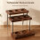Wooden Espresso Tamper Holder Coffee Dripper Stand 3-Layer Solid Storage Rack Multi-Functional Coffee Tool Organizer 3