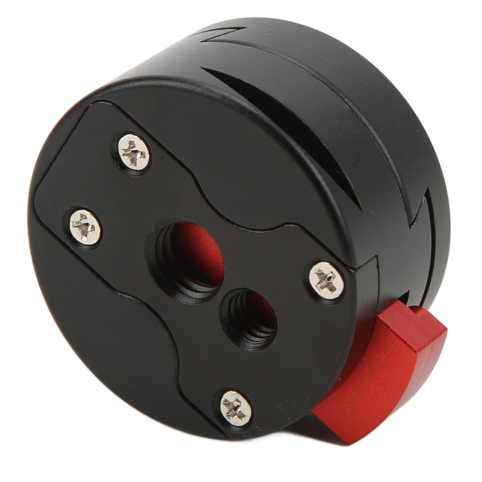 Round Quick Release Plate Clamp With 1/4In Screw For Digital Cameras 9381376654365