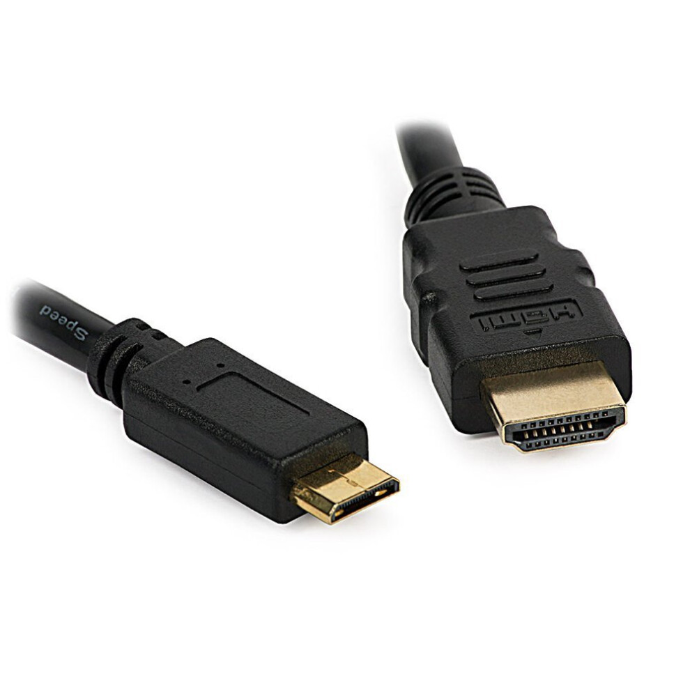 Mini Hdmi To Hdmi Cable Lead For Nikon D5300 To Tv Hdtv Lcd Plasma Monitor With Hdmi Port 9187378500460
