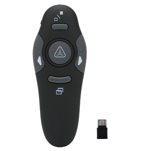 Effortless Presentation Experience, Ergonomic Design Wireless Presenter, Simplifying Speeches, Meetings, Classes With Pointer Control (Memory Function