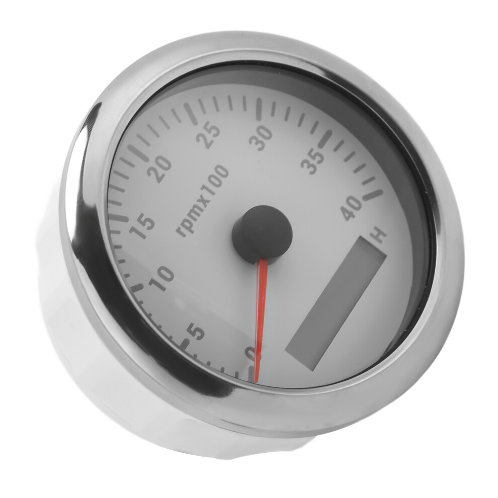 85Mm Waterproof Tachometer Gauge 4000Rpm 7 Color Backlight 9411376659418
