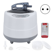 Portable Steam Generator for Sauna, Stainless Steel Steam Generator with Remote Control Timer Display Rapid Heating System Mist Moisturizing for Full