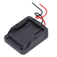 Adapter akumulatorowy do narzędzi bezprzewodowych, odporny na wysoką temperaturę, konwerter baterii litowej, ABS, wysokiej jakości materiał,