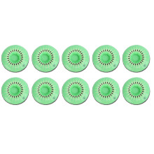 Boia inflável de verão para piscina, anel de natação vibrante com estampa de kiwi, resistente à água, ecológica, multiuso, porta-copos,