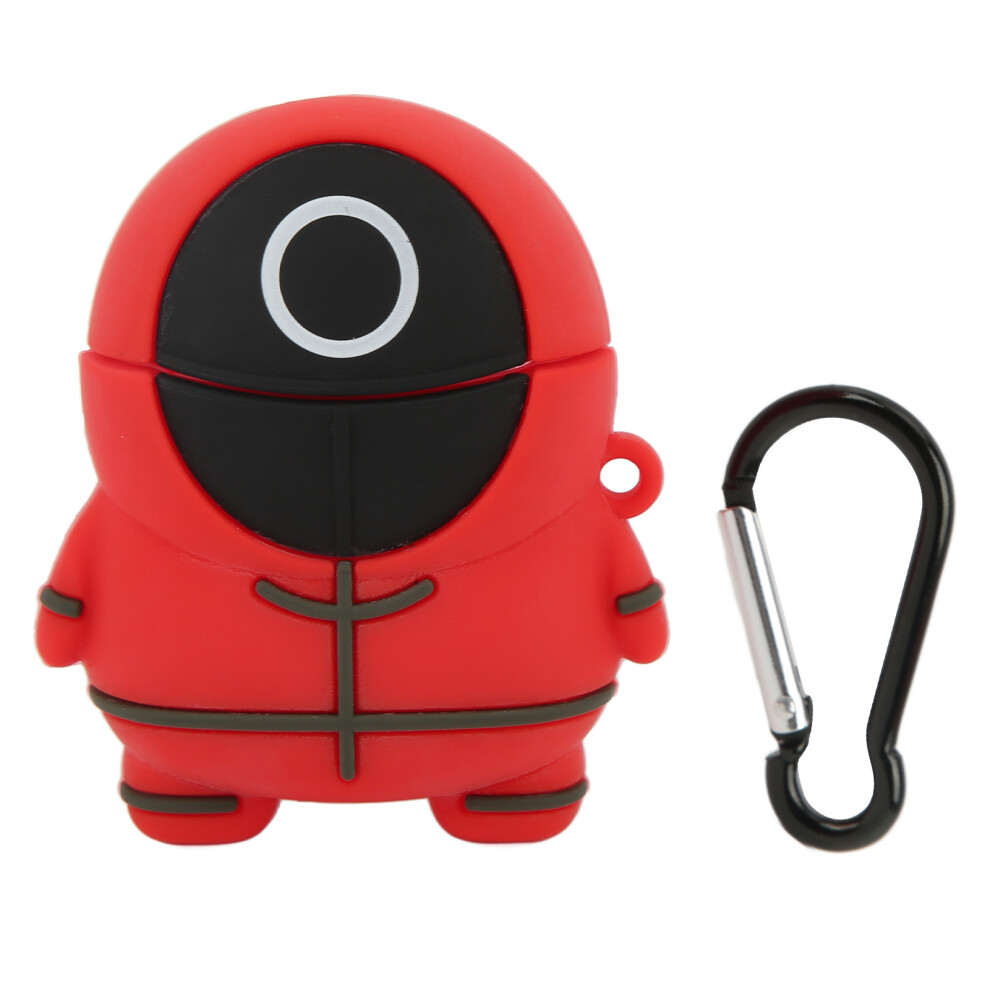 Cute Case Design For Airpods 4, Silicone Cartoon Case Shockproof Protective Cover With Carabiner Included Stylish Fun Design Compatible Models 9358999050058