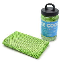 Smart Stay Cool Ice Towel Ice Cool Lime, Quick-Dry Microfiber Cooling Towel for Sports, Gym, Outdoor Activities