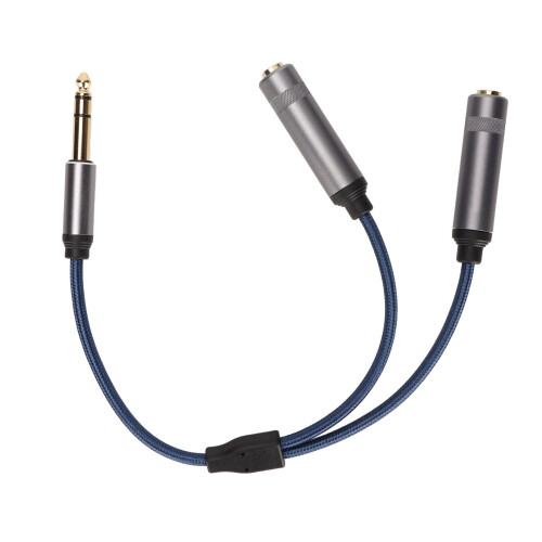 Studio-Grade Audio Cable, Solid Nylon Braid Enhancing Durability, Resistant To Corrosion With Gold Plated Connectors, Wide Compatibility Ensuring