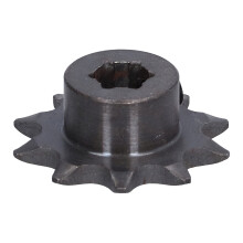 3-Stück Stahl-Kettenrad-Antriebssatz, 8 mm Teilung, 10 Zähne, schwarz