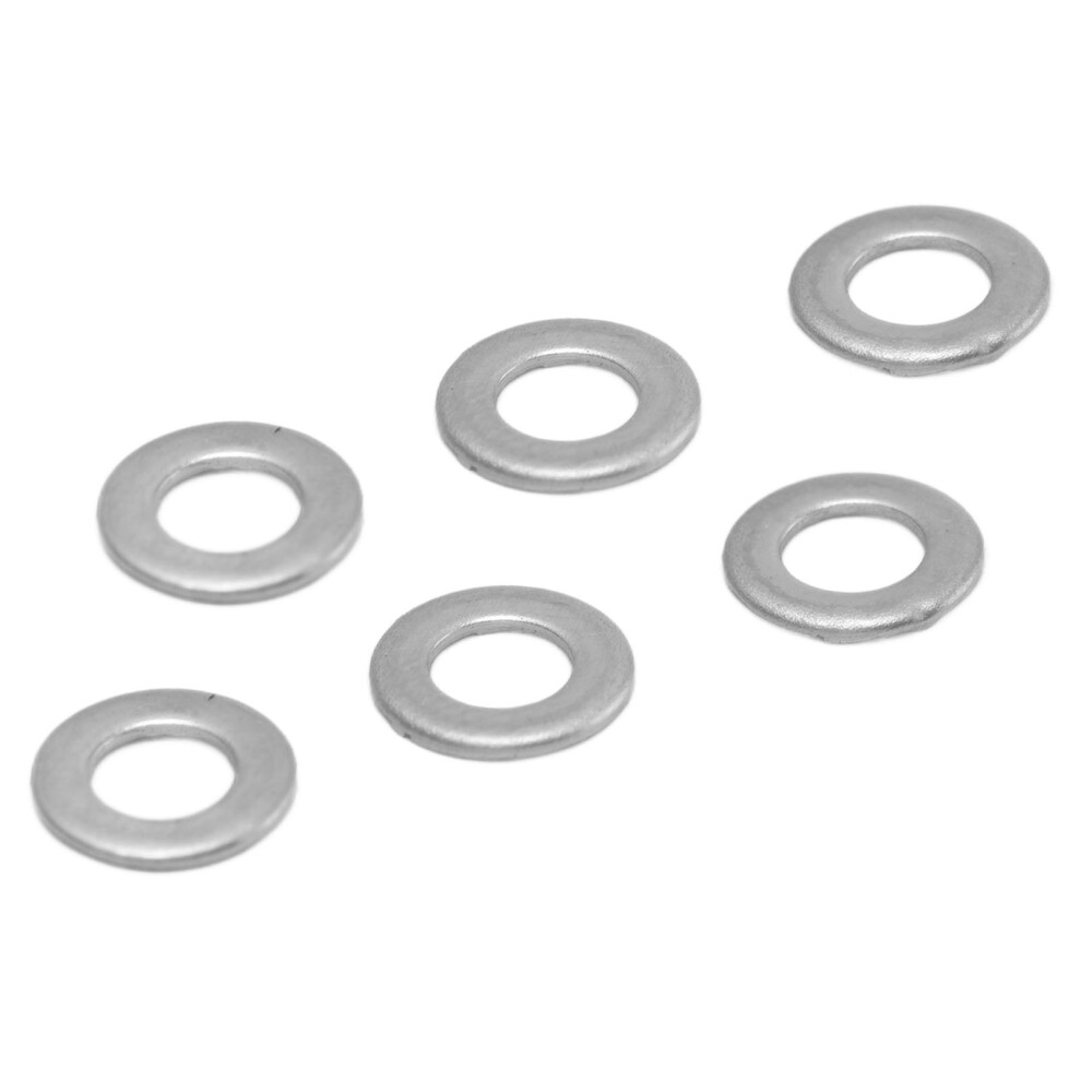 120Pcs Stainless Steel Flat Washers Set 4Mm Id 7Mm Od 9301376665512