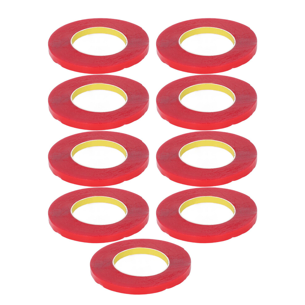 10 Rollen doppelseitiges Klebeband, transparentes