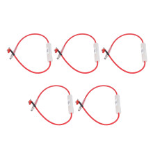 5 Stück Auto-Sicherungshalter-Verbindungsstück 10A, 12 Zoll 6x30mm