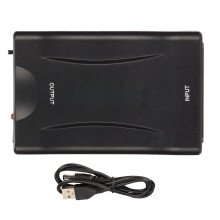Audio Video Converter Scaler Adapter HDMI Output SCART til HDMI Converter med USB-strømkabel Understøtter 720P og 1080P opløsning til NTSC PAL